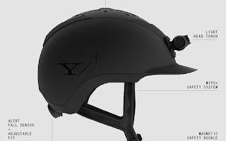 Y/ELM Ridhjälm Hybrid Helmet 1.0 Svart